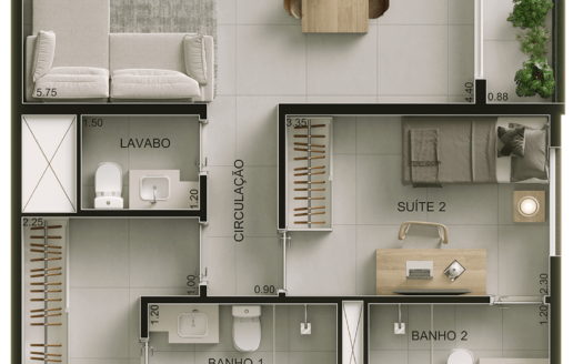 Smart 36 EBM – Lançamento Setor Bueno – Goiânia – Apartamentos 37m² a 70m²