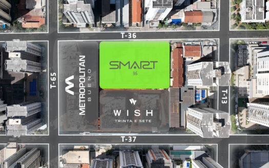 Smart 36 EBM – Lançamento Setor Bueno – Goiânia – Apartamentos 37m² a 70m²