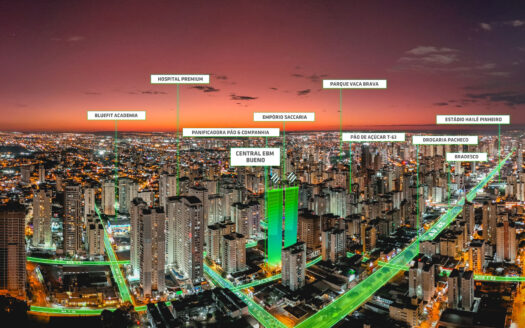 Smart 36 EBM – Lançamento Setor Bueno – Goiânia – Apartamentos 37m² a 70m²