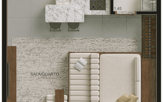 Smart 36 EBM – Lançamento Setor Bueno – Goiânia – Apartamentos 37m² a 70m²