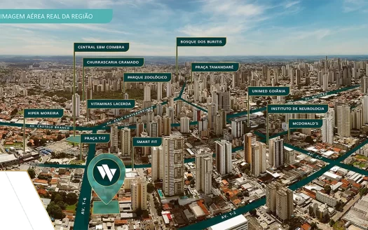 Wish Gran Six – Lançamento Setor Bueno – Goiânia – Apartamentos 2 e 3 quartos – EBM