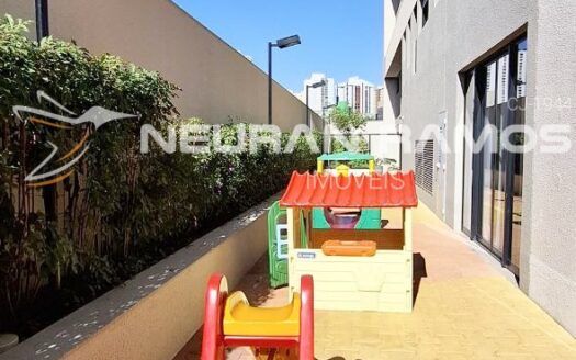 Apartamento 3 suítes 111 m² à venda – Goiânia – Andar Alto e Nascente – próximo ao Parque Areião, lazer completo