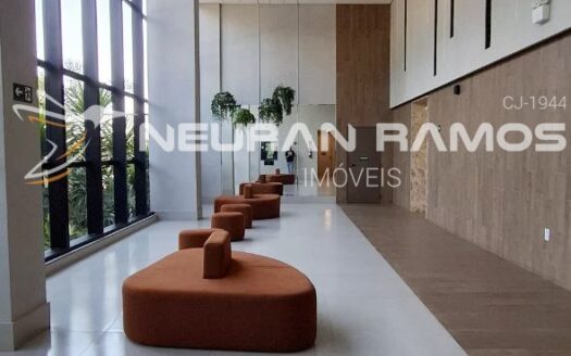 Apartamento 3 suítes 111 m² à venda – Goiânia – Andar Alto e Nascente – próximo ao Parque Areião, lazer completo