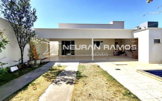 Casa à venda no Jardim Mont Serrat – Aparecida de Goiânia | 3 quartos, suíte, piscina e área gourmet