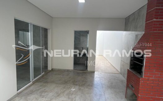 Casa à Venda no Jardim Paraíso | 3 Quartos | 144m² Construídos | Luís Eduardo Magalhães – BA