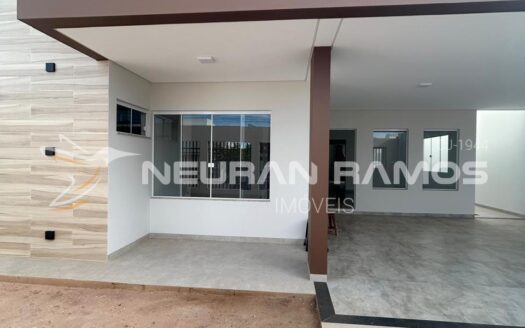 Casa à Venda no Jardim Paraíso | 3 Quartos | 144m² Construídos | Luís Eduardo Magalhães – BA