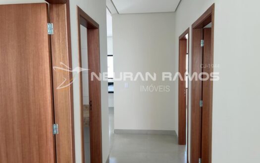 Casa à Venda no Parque Universitário 2 | 3 Quartos | Área Gourmet | 155m² Construídos | Luís Eduardo Magalhães – BA