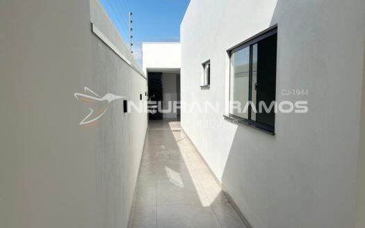 Casa à Venda no Parque Universitário 2 | 3 Quartos | Área Gourmet | 155m² Construídos | Luís Eduardo Magalhães – BA